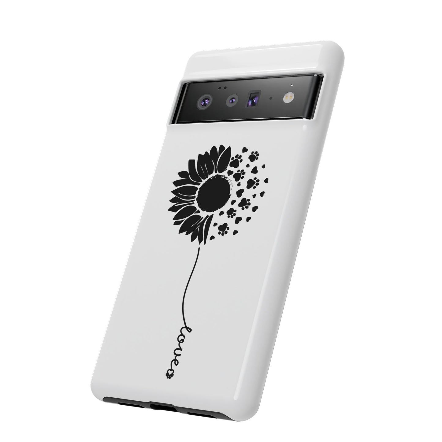Phone Case Sunflower Paw Love Collection
