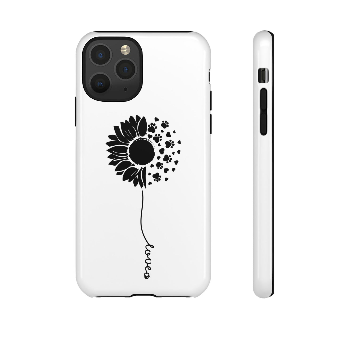 Phone Case Sunflower Paw Love Collection