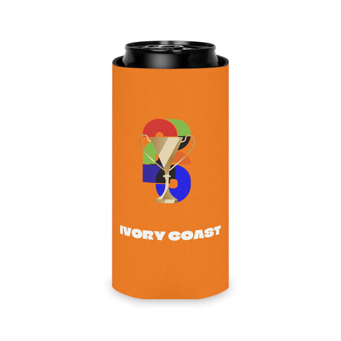 Ivory Coast Soccer Can Cooler - Ivory Coast Football Fan Koozie for Game Day (2026)