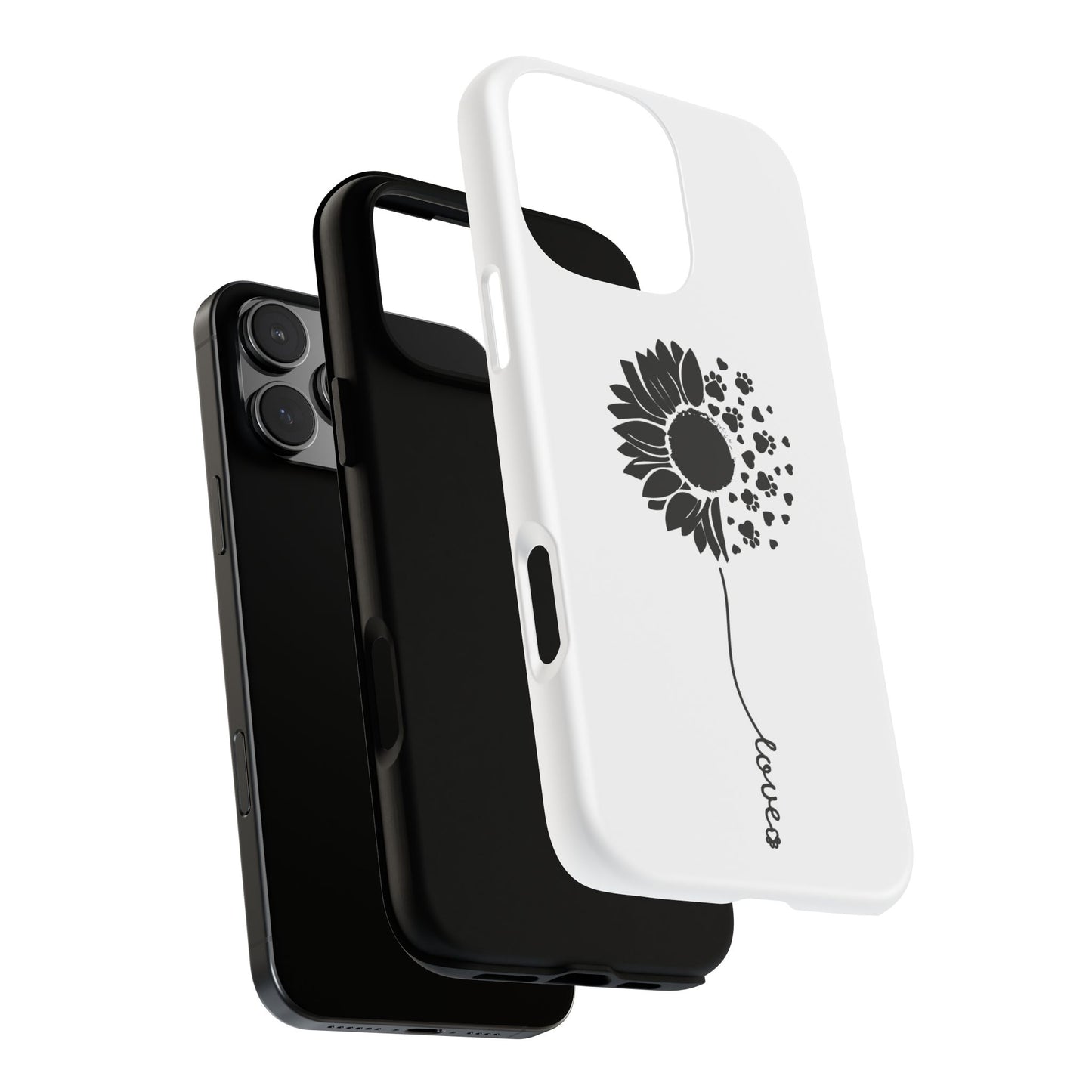 Phone Case Sunflower Paw Love Collection