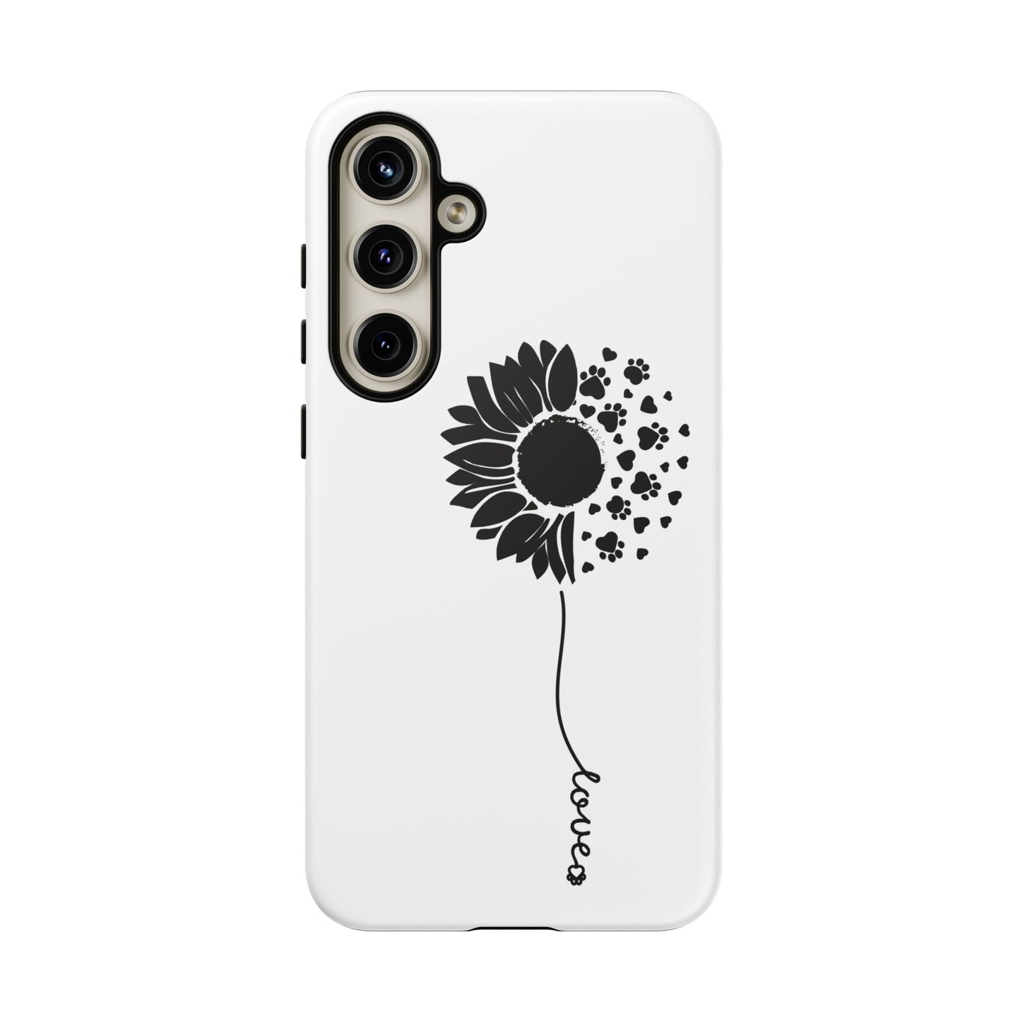 Phone Case Sunflower Paw Love Collection