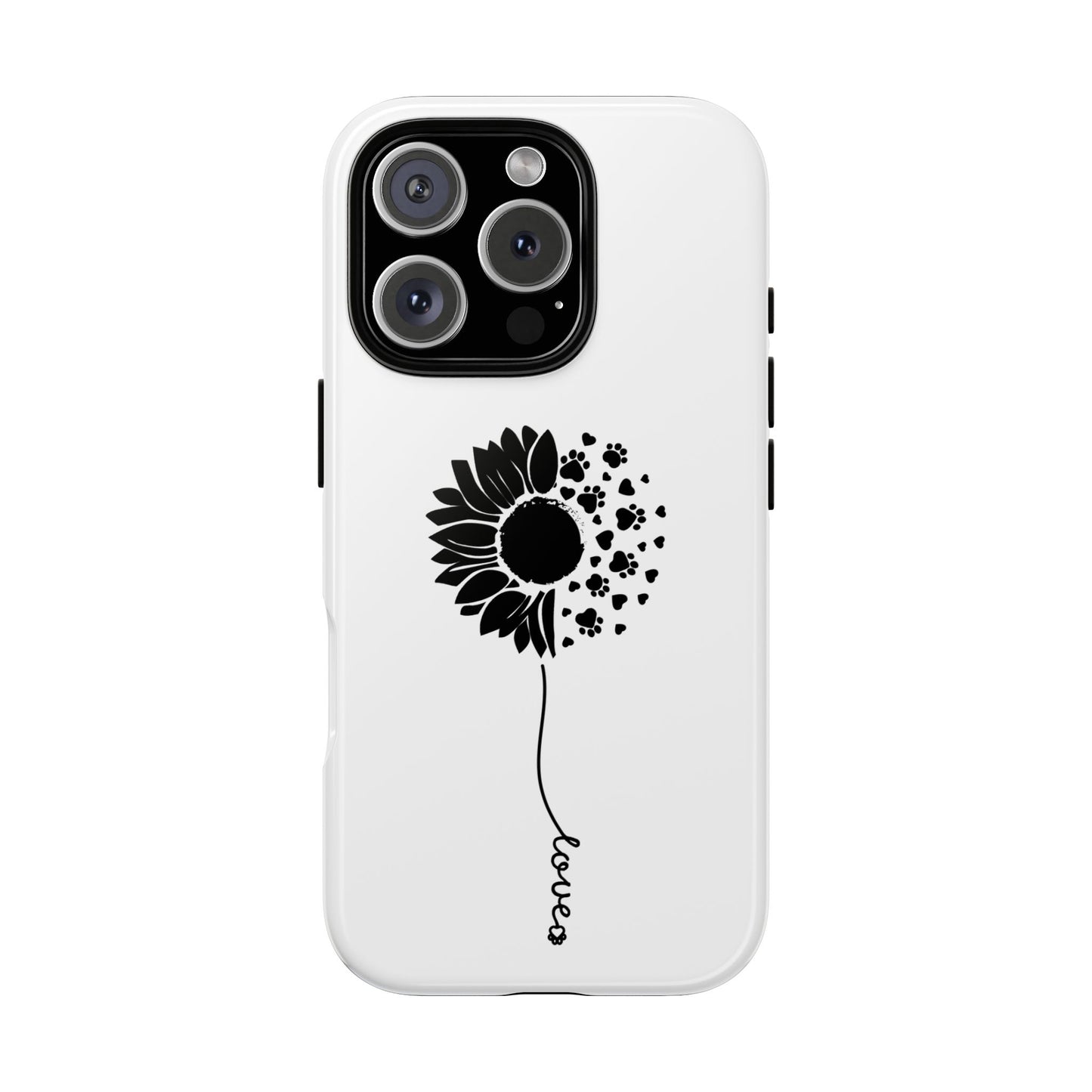 Phone Case Sunflower Paw Love Collection