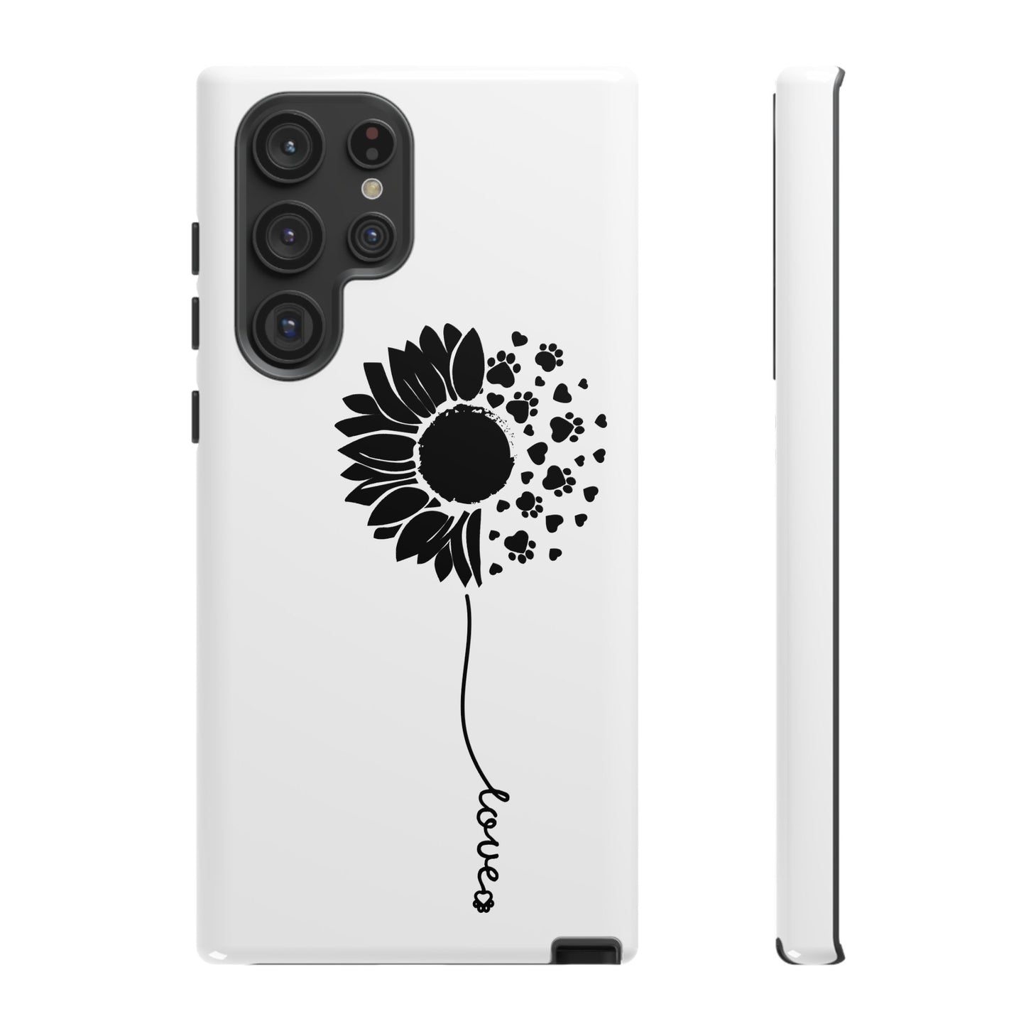 Phone Case Sunflower Paw Love Collection