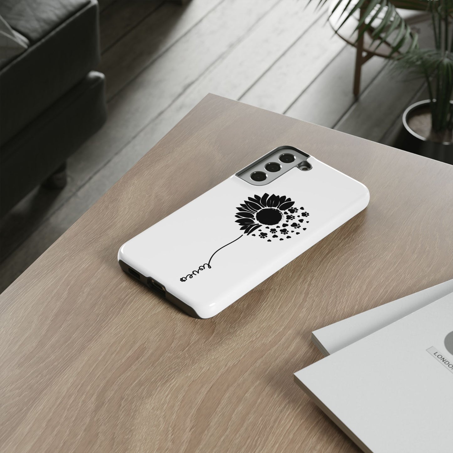 Phone Case Sunflower Paw Love Collection