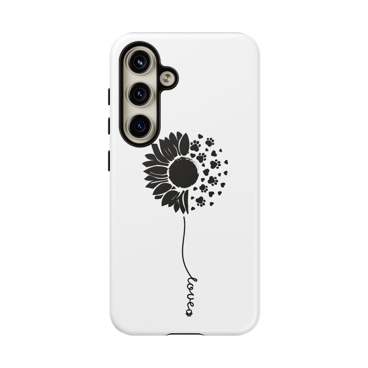 Phone Case Sunflower Paw Love Collection