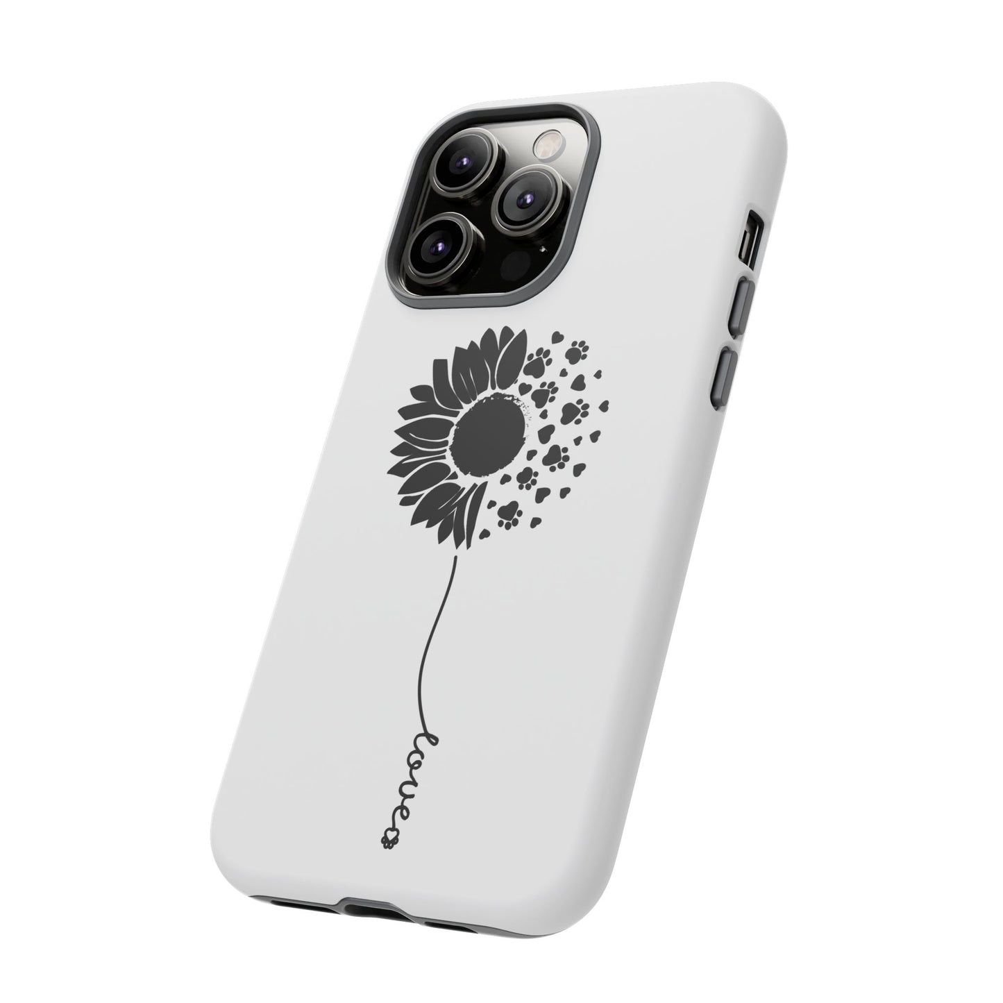 Phone Case Sunflower Paw Love Collection