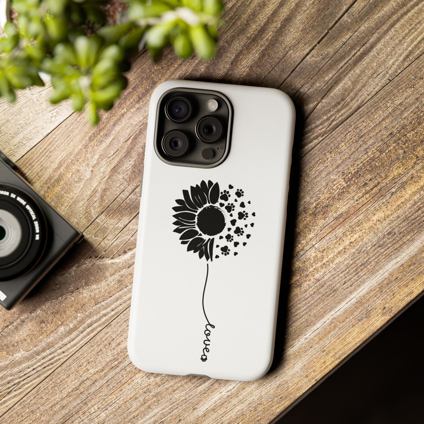 Phone Case Sunflower Paw Love Collection