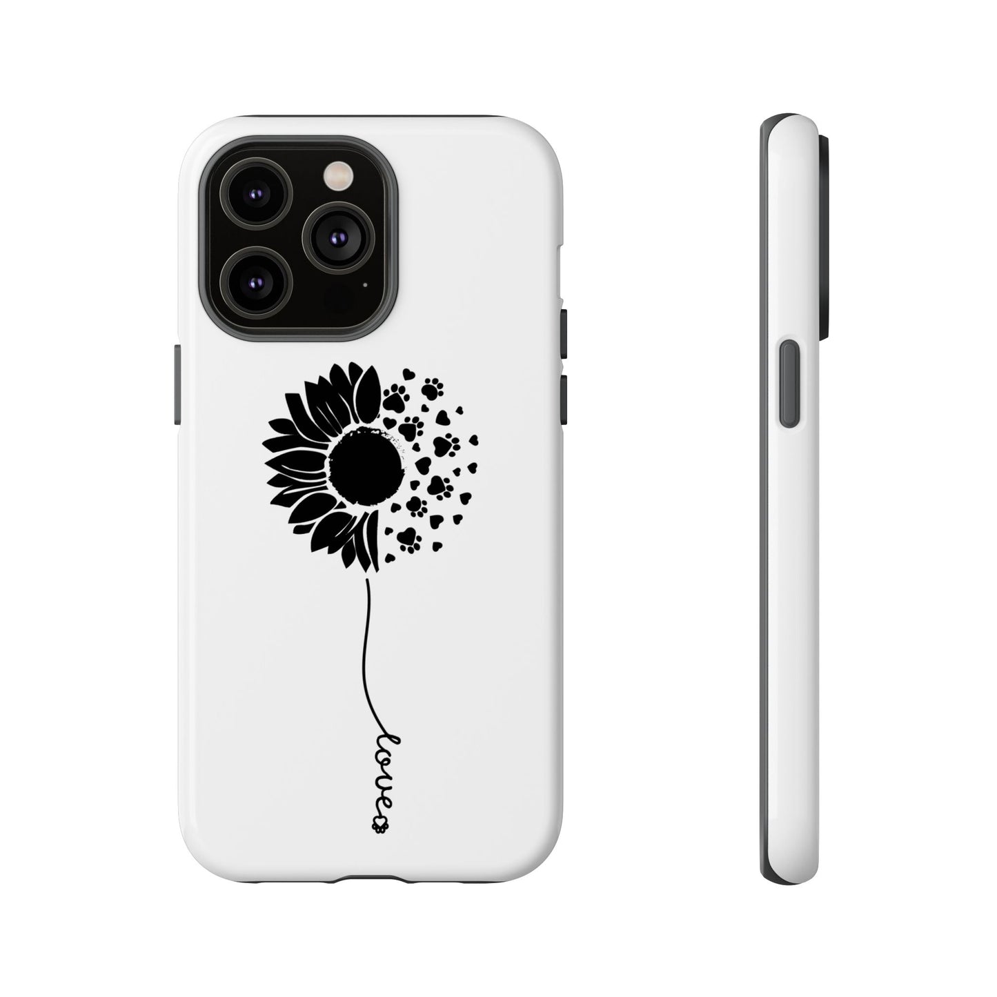 Phone Case Sunflower Paw Love Collection