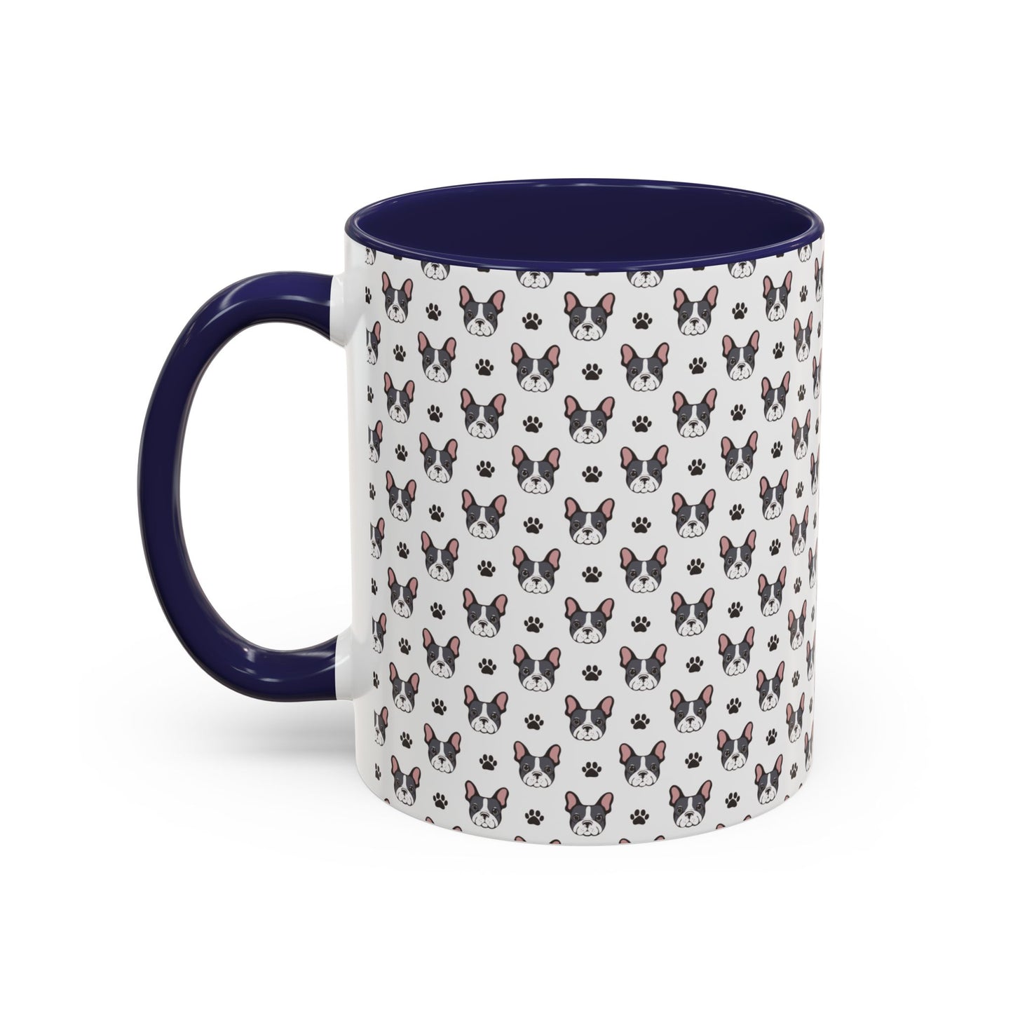 Cute French Bulldog Accent Coffee Mug | Pet Lover Gift, Animal Mug, Dog Lover Coffee Cup, Gift for Dog Owners, Frenchie Design