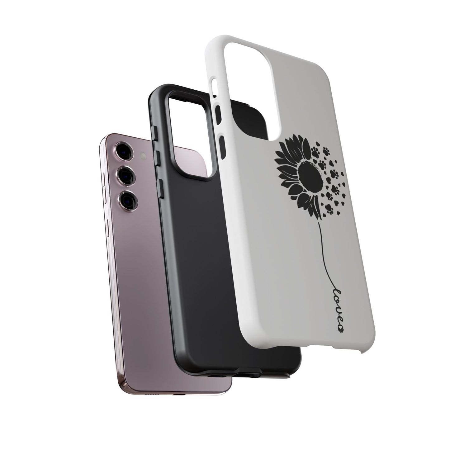 Phone Case Sunflower Paw Love Collection