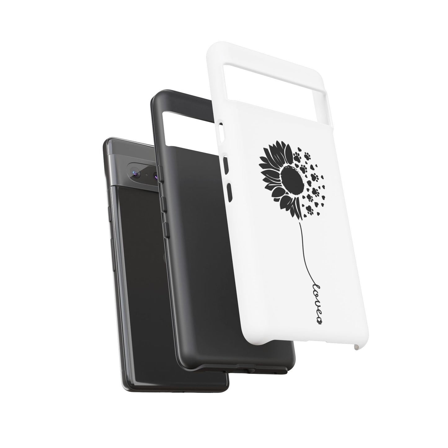 Phone Case Sunflower Paw Love Collection