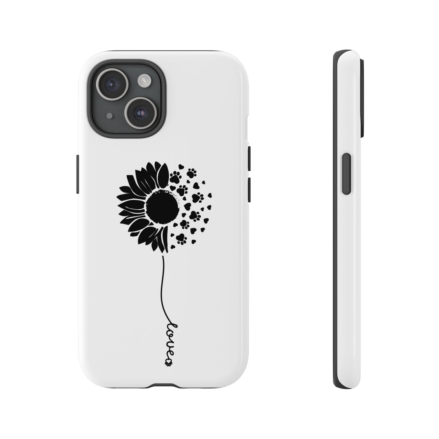 Phone Case Sunflower Paw Love Collection