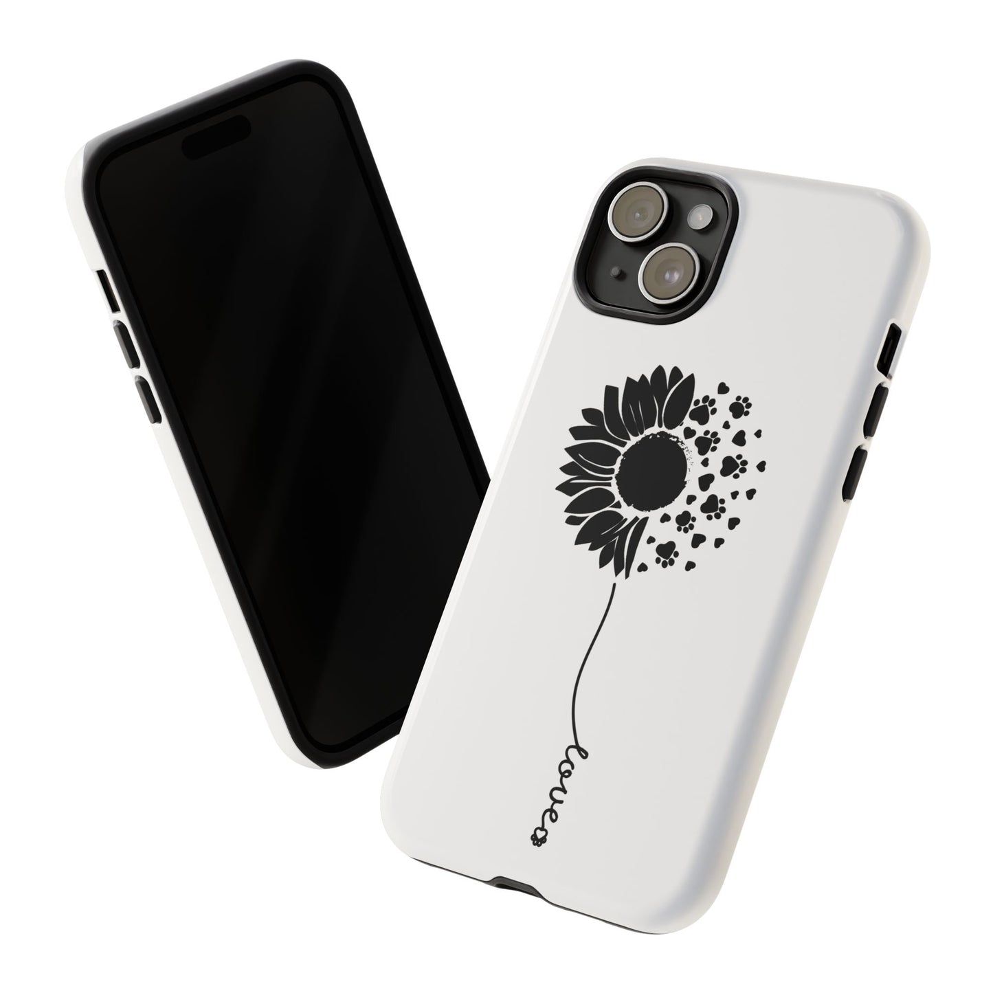 Phone Case Sunflower Paw Love Collection