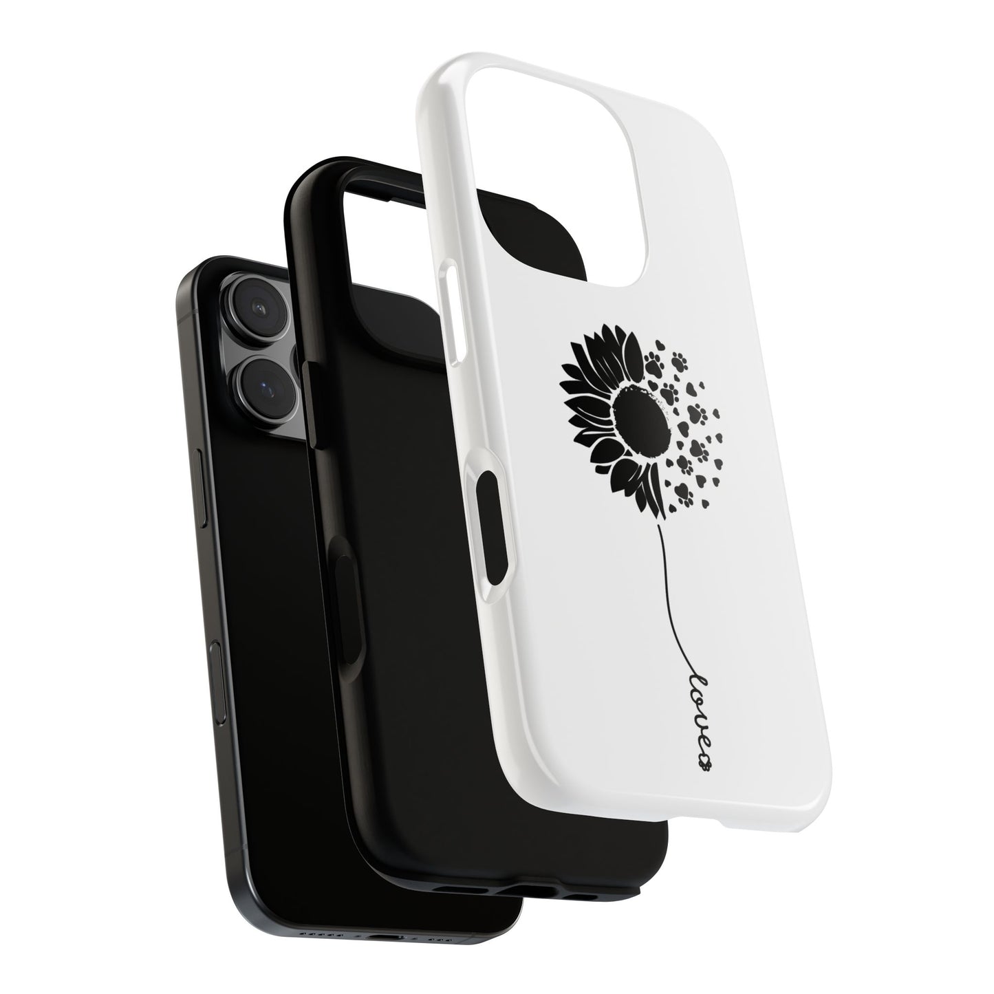 Phone Case Sunflower Paw Love Collection
