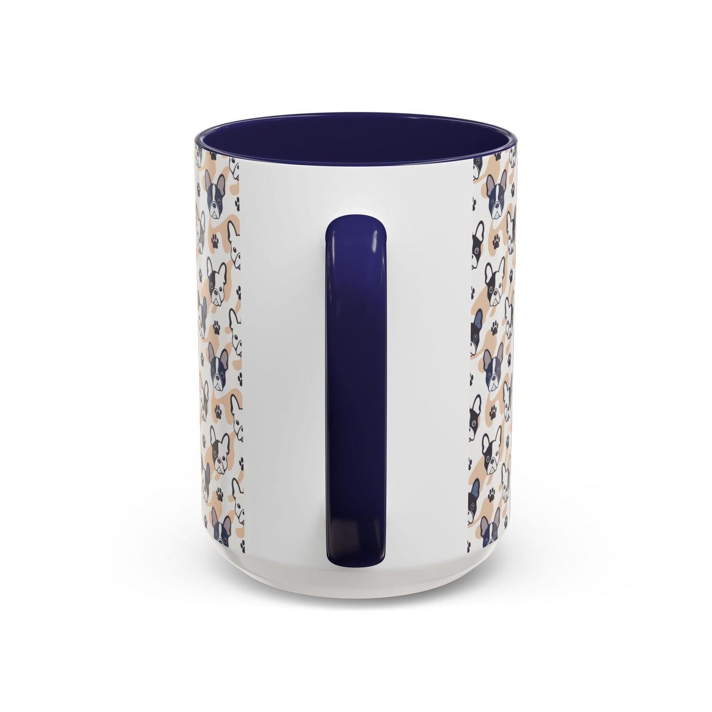 Cute Frenchie Print Coffee Mug - Perfect Gift for Dog Lovers, Animal Enthusiasts, Birthday Present, Home Office Decor, Pet Memorial