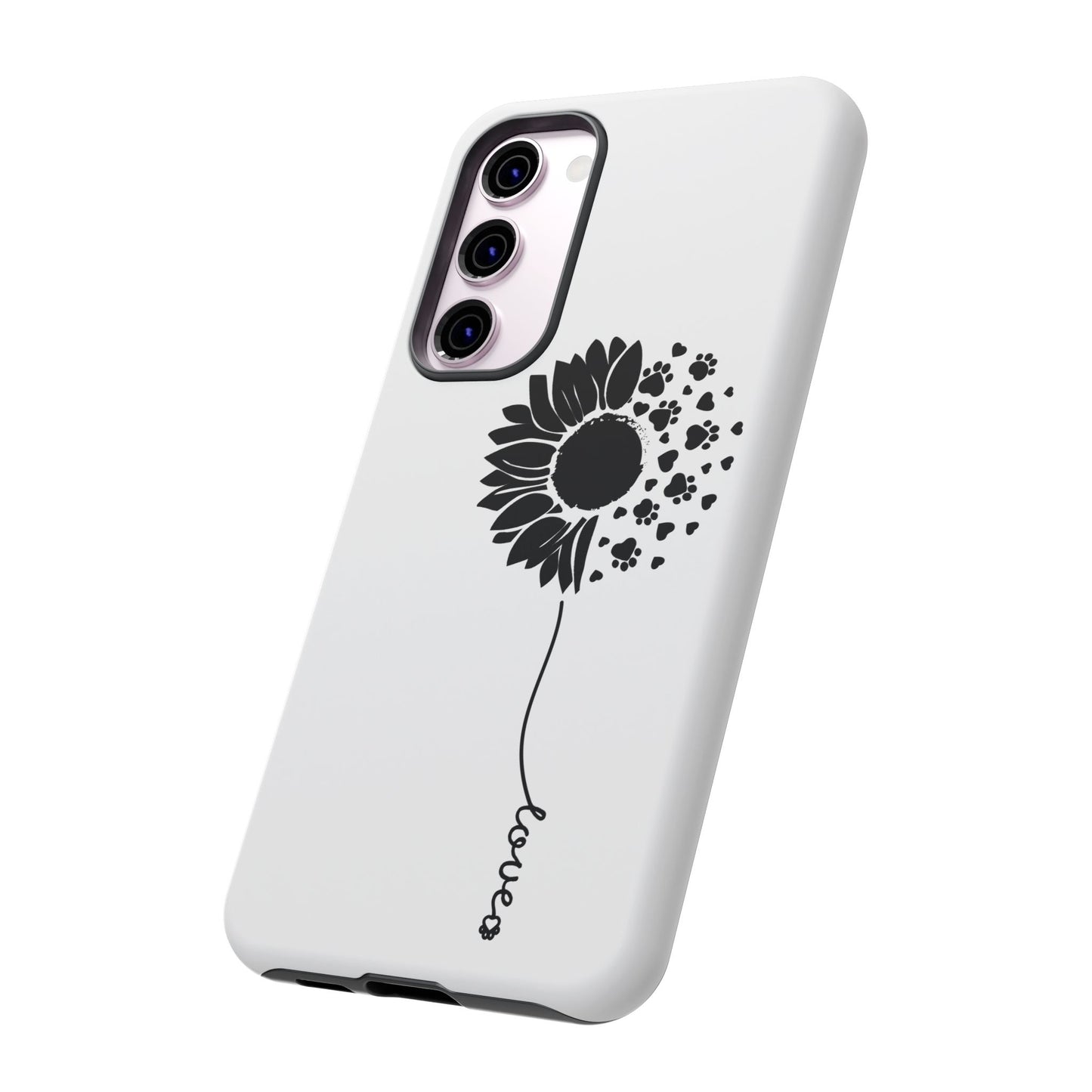 Phone Case Sunflower Paw Love Collection