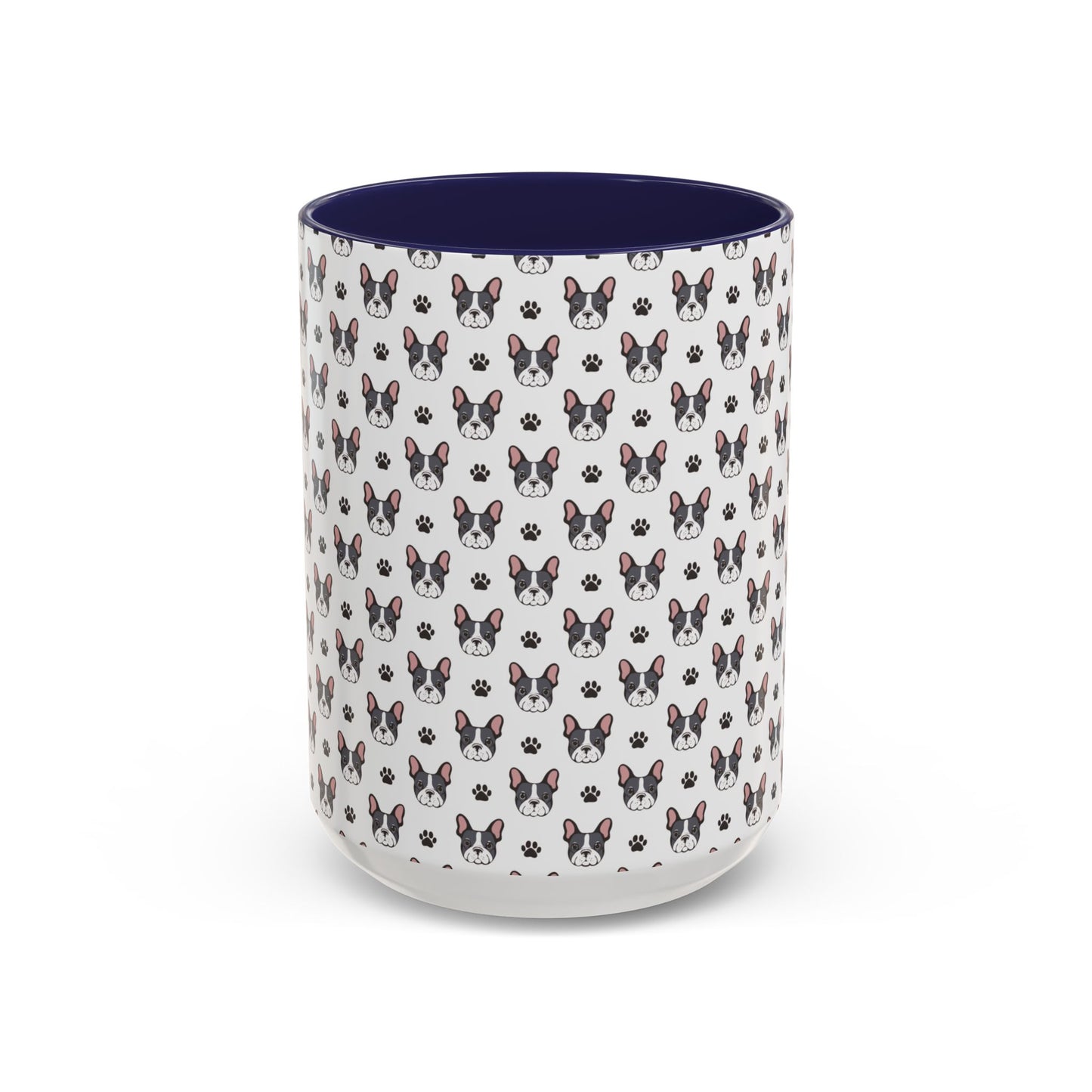 Cute French Bulldog Accent Coffee Mug | Pet Lover Gift, Animal Mug, Dog Lover Coffee Cup, Gift for Dog Owners, Frenchie Design