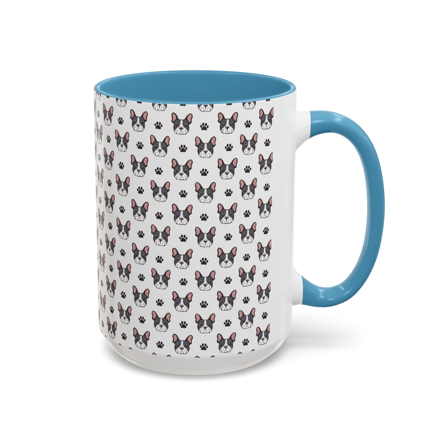 Cute French Bulldog Accent Coffee Mug | Pet Lover Gift, Animal Mug, Dog Lover Coffee Cup, Gift for Dog Owners, Frenchie Design