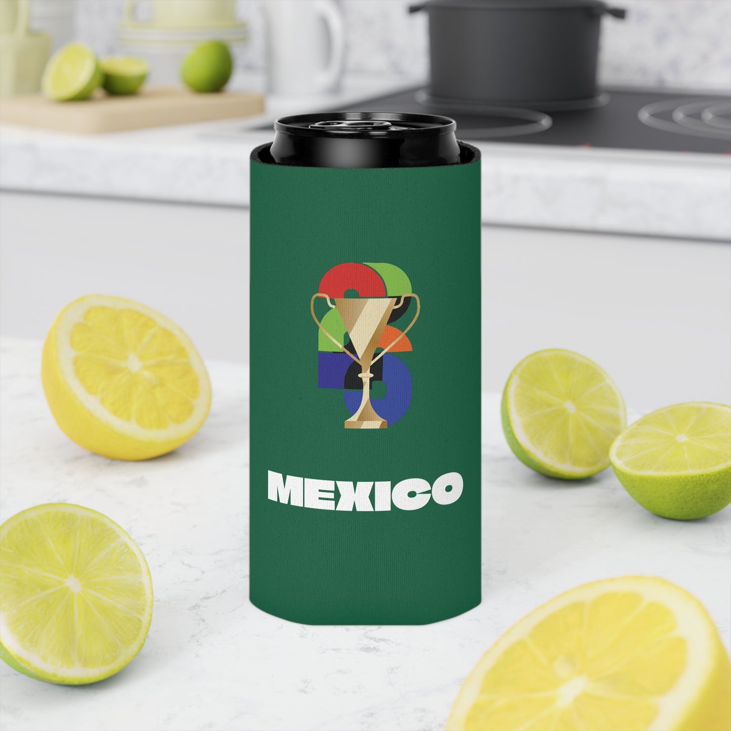 Mexico Soccer Can Cooler - Mexican Football Koozie for Game Day (2026)