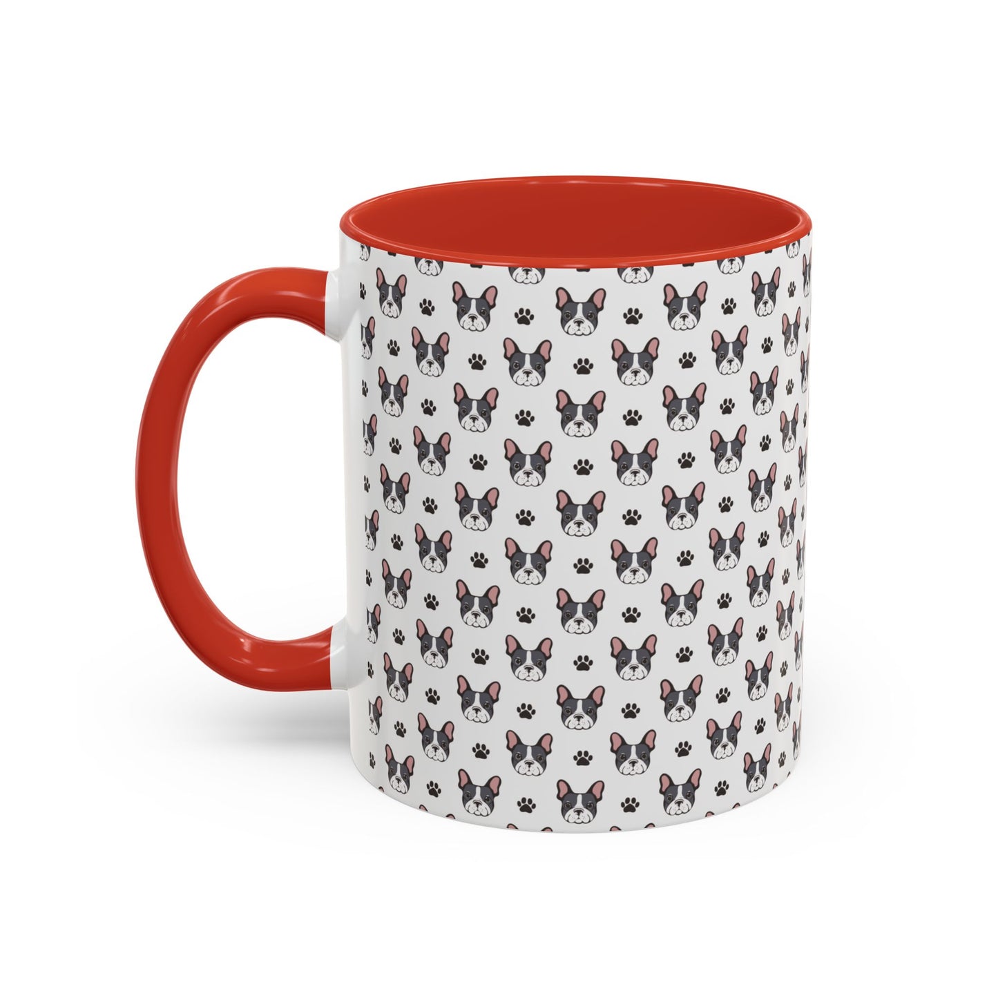Cute French Bulldog Accent Coffee Mug | Pet Lover Gift, Animal Mug, Dog Lover Coffee Cup, Gift for Dog Owners, Frenchie Design