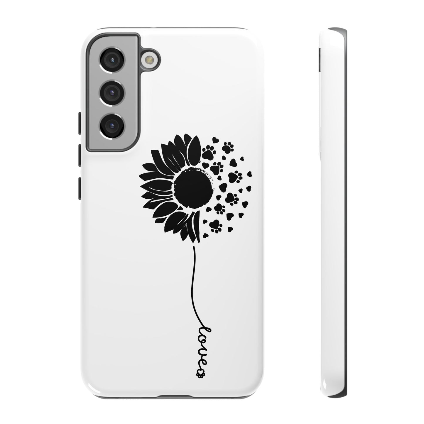 Phone Case Sunflower Paw Love Collection