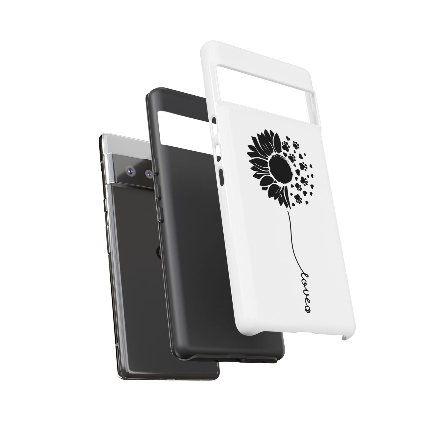 Phone Case Sunflower Paw Love Collection