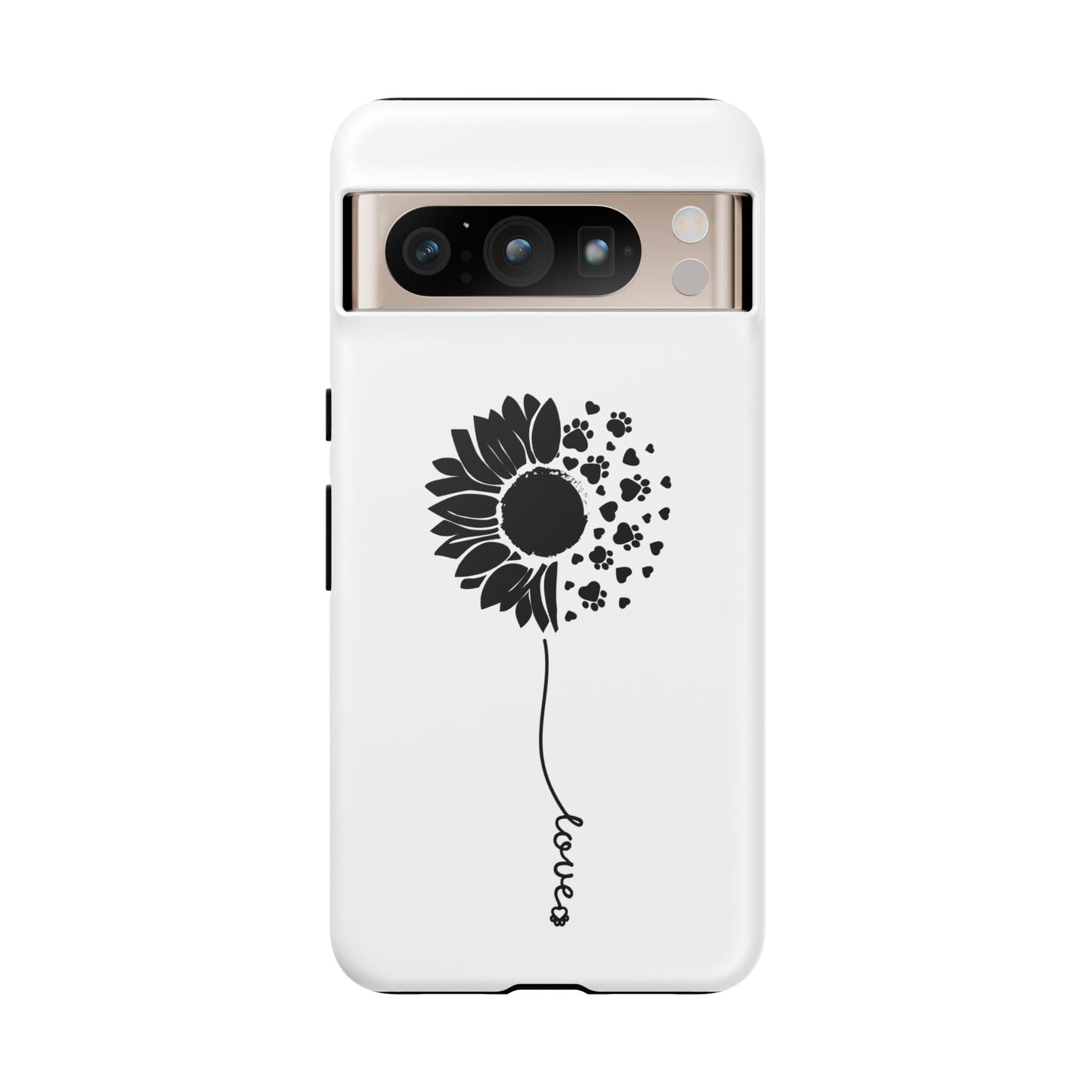Phone Case Sunflower Paw Love Collection