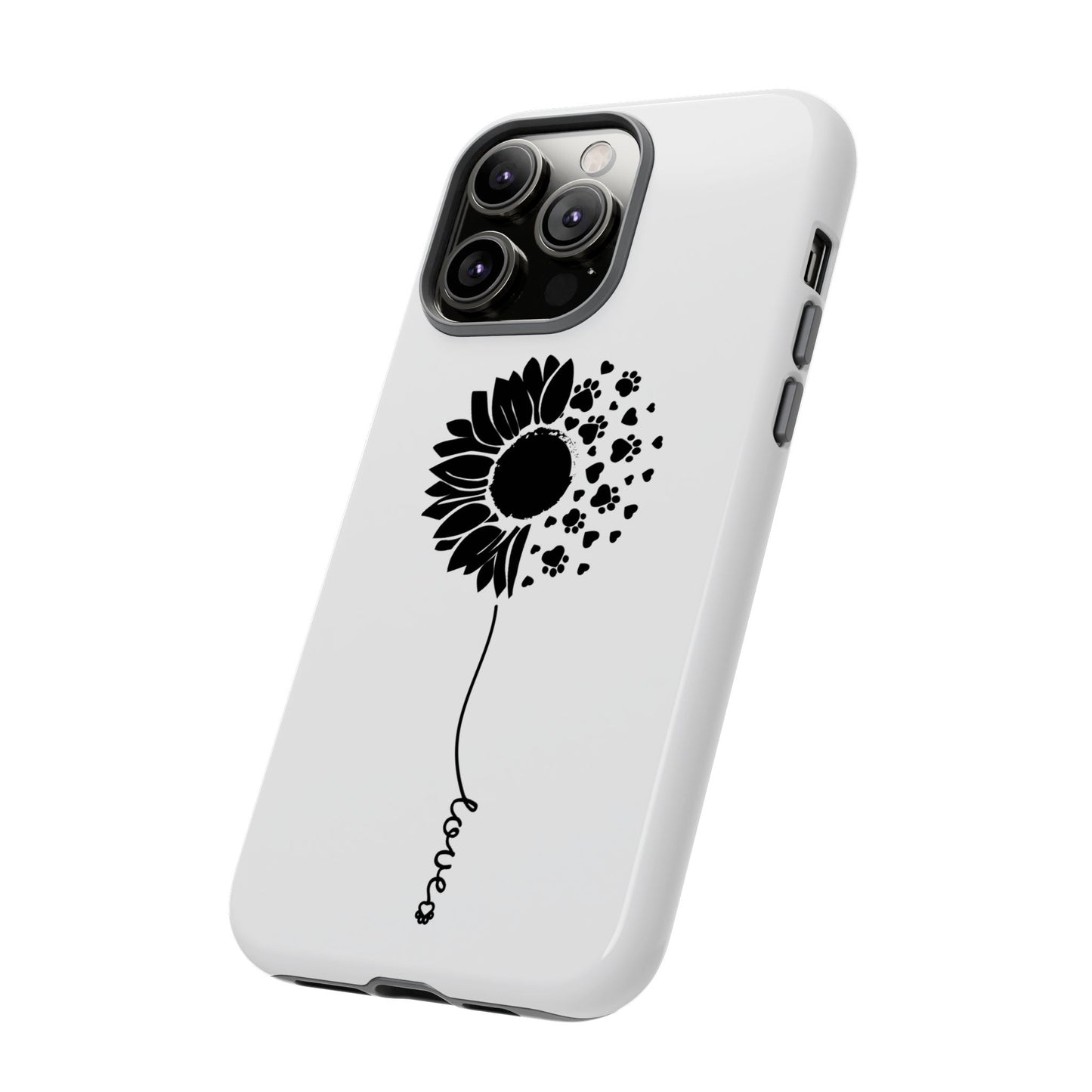 Phone Case Sunflower Paw Love Collection