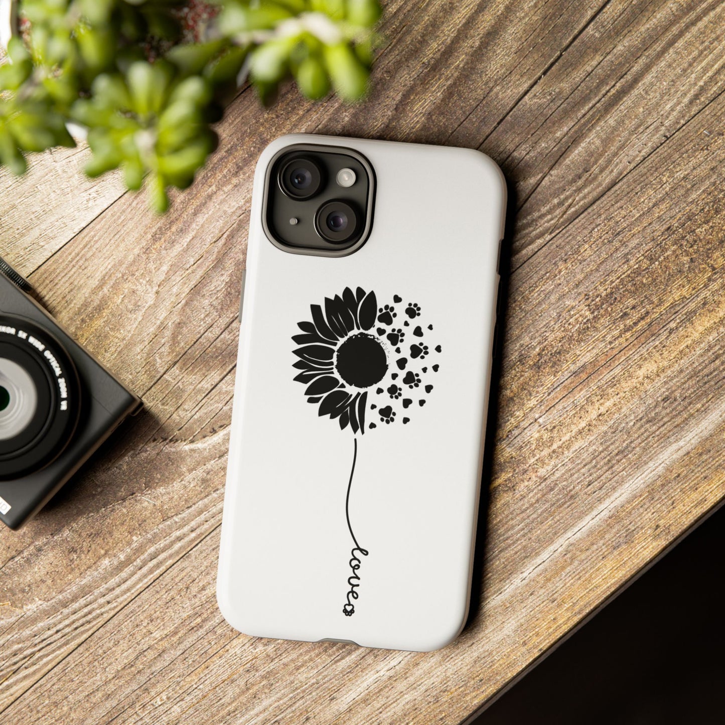 Phone Case Sunflower Paw Love Collection