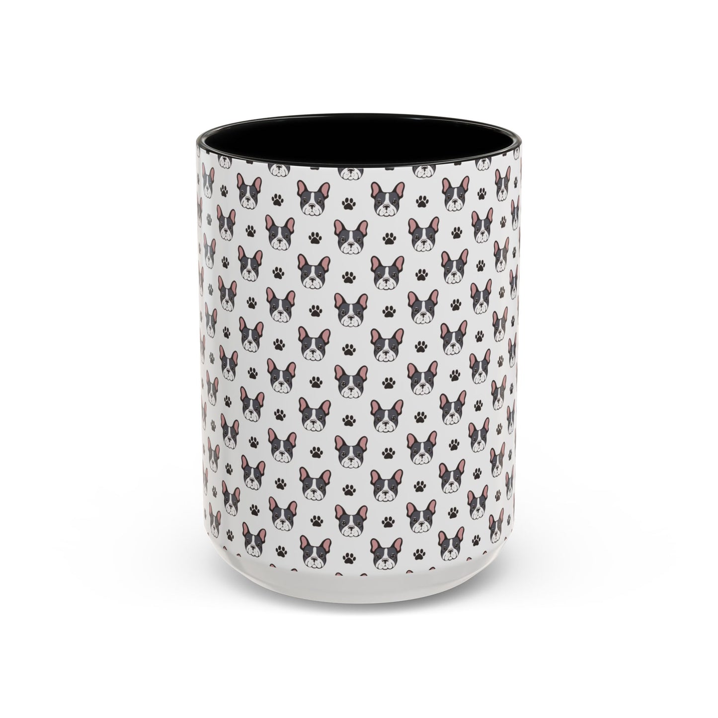 Cute French Bulldog Accent Coffee Mug | Pet Lover Gift, Animal Mug, Dog Lover Coffee Cup, Gift for Dog Owners, Frenchie Design