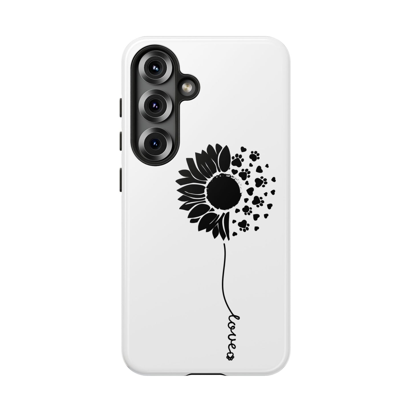 Phone Case Sunflower Paw Love Collection