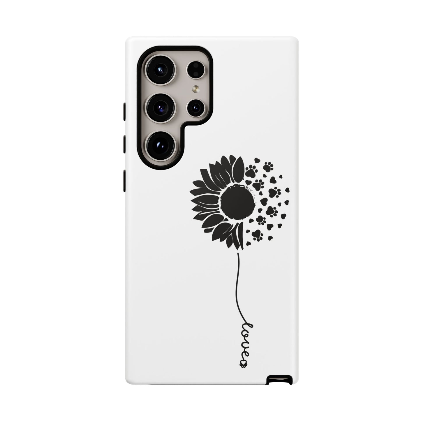 Phone Case Sunflower Paw Love Collection