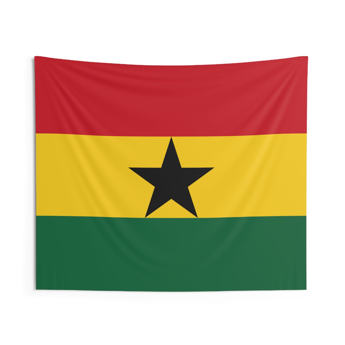 Ghana Soccer Tapestry - Ghana Flag Wall Banner for Game Day (2026)