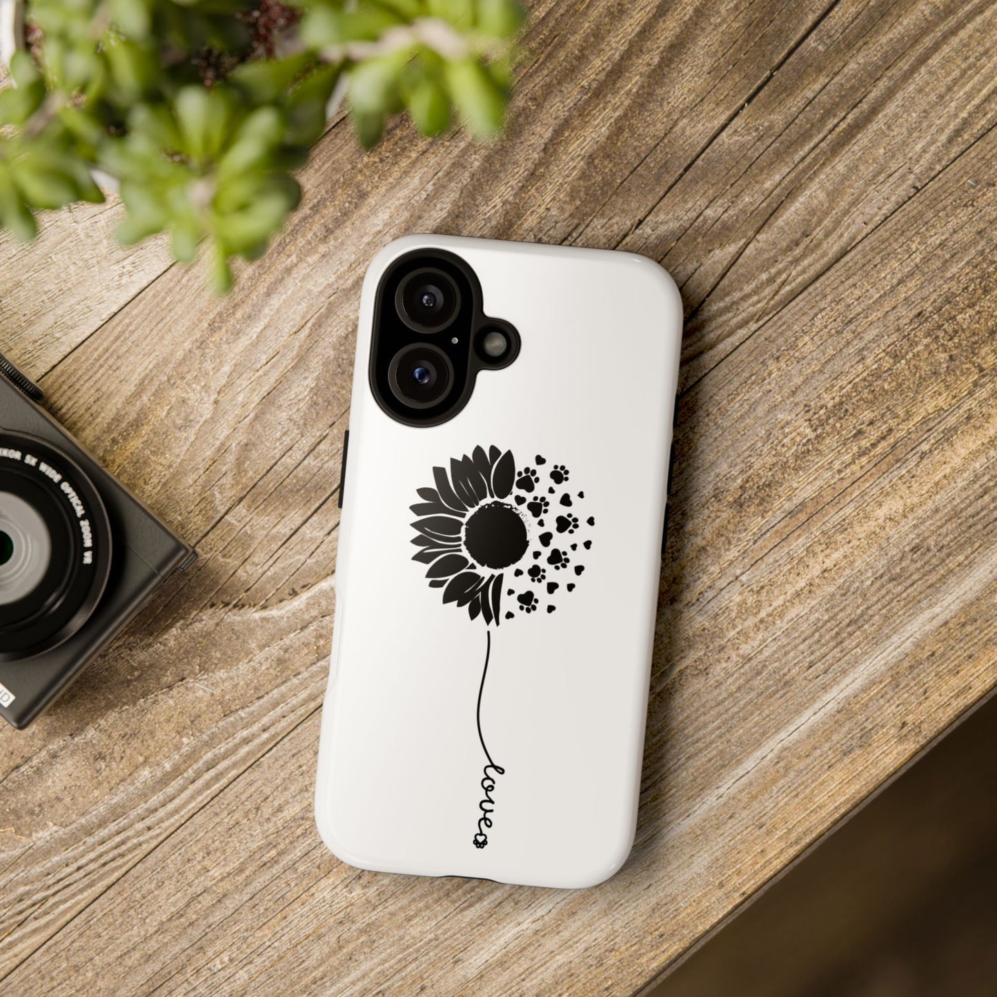 Phone Case Sunflower Paw Love Collection