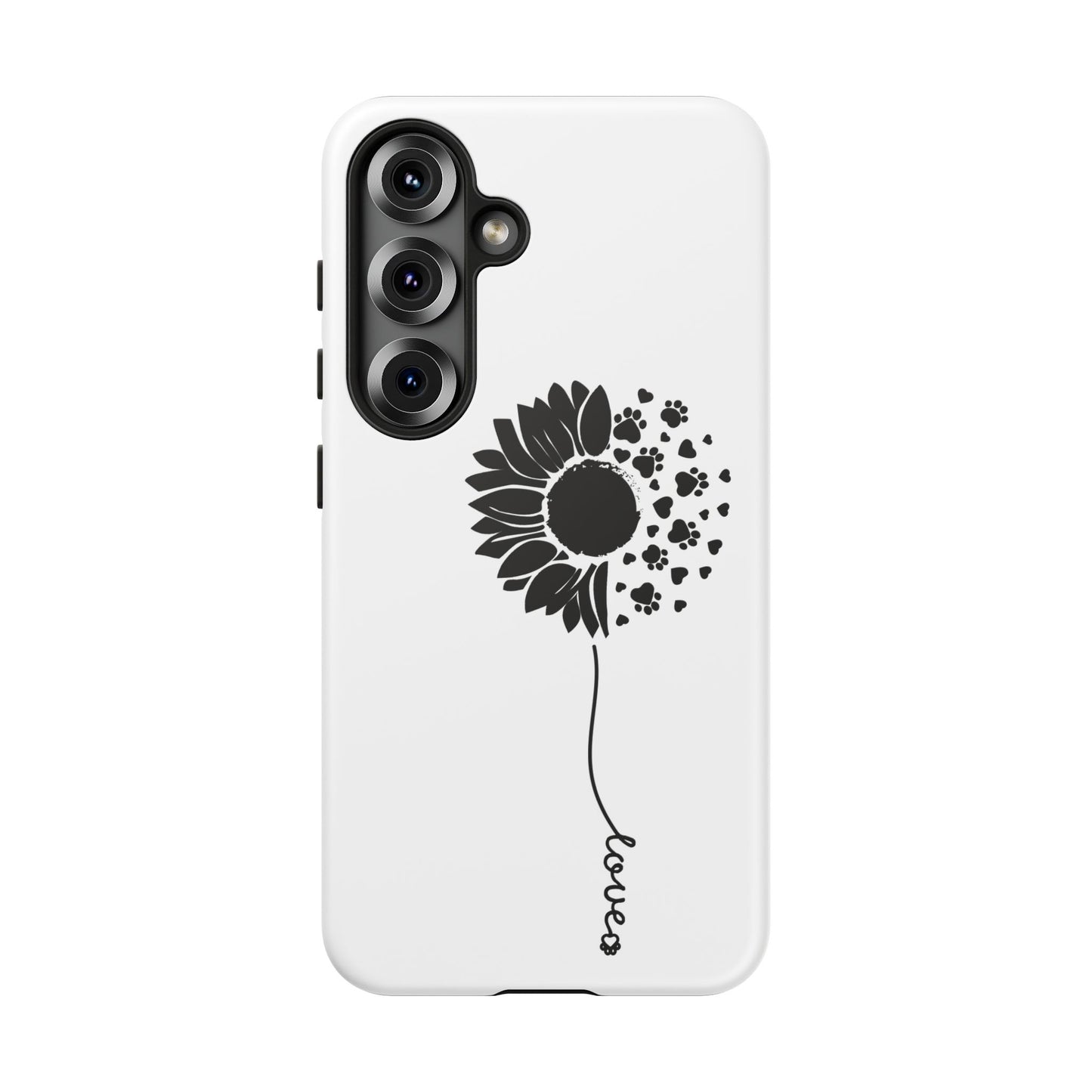 Phone Case Sunflower Paw Love Collection