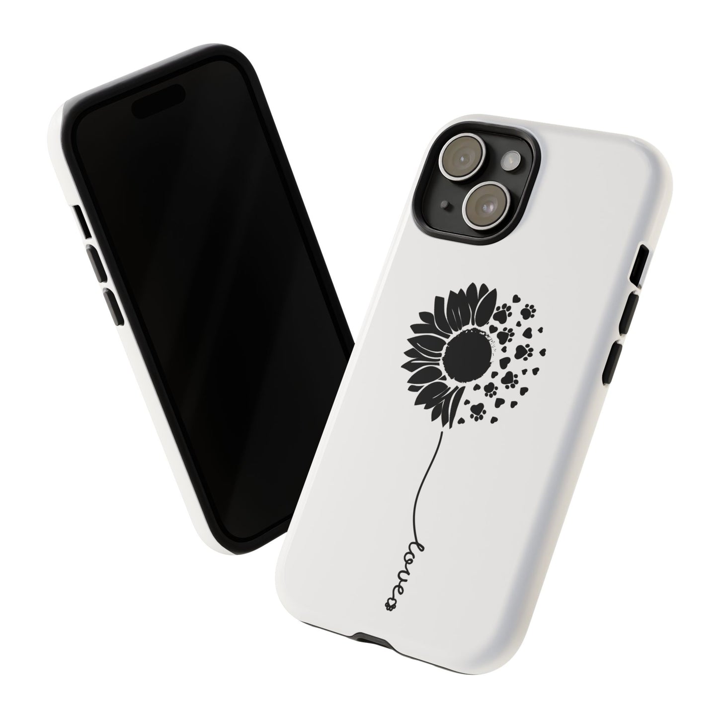 Phone Case Sunflower Paw Love Collection