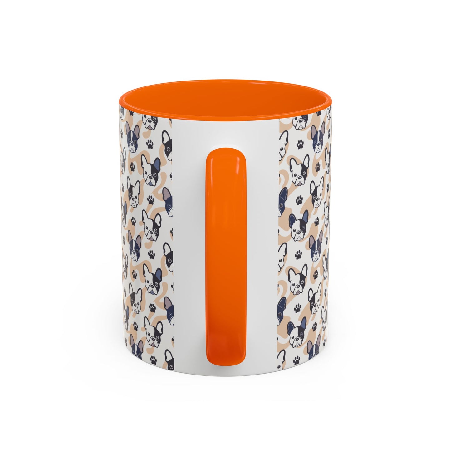 Cute Frenchie Print Coffee Mug - Perfect Gift for Dog Lovers, Animal Enthusiasts, Birthday Present, Home Office Decor, Pet Memorial