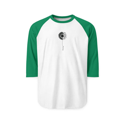 Raglan Shirt Paw Love Sunflower Collection Pet Lover Gift