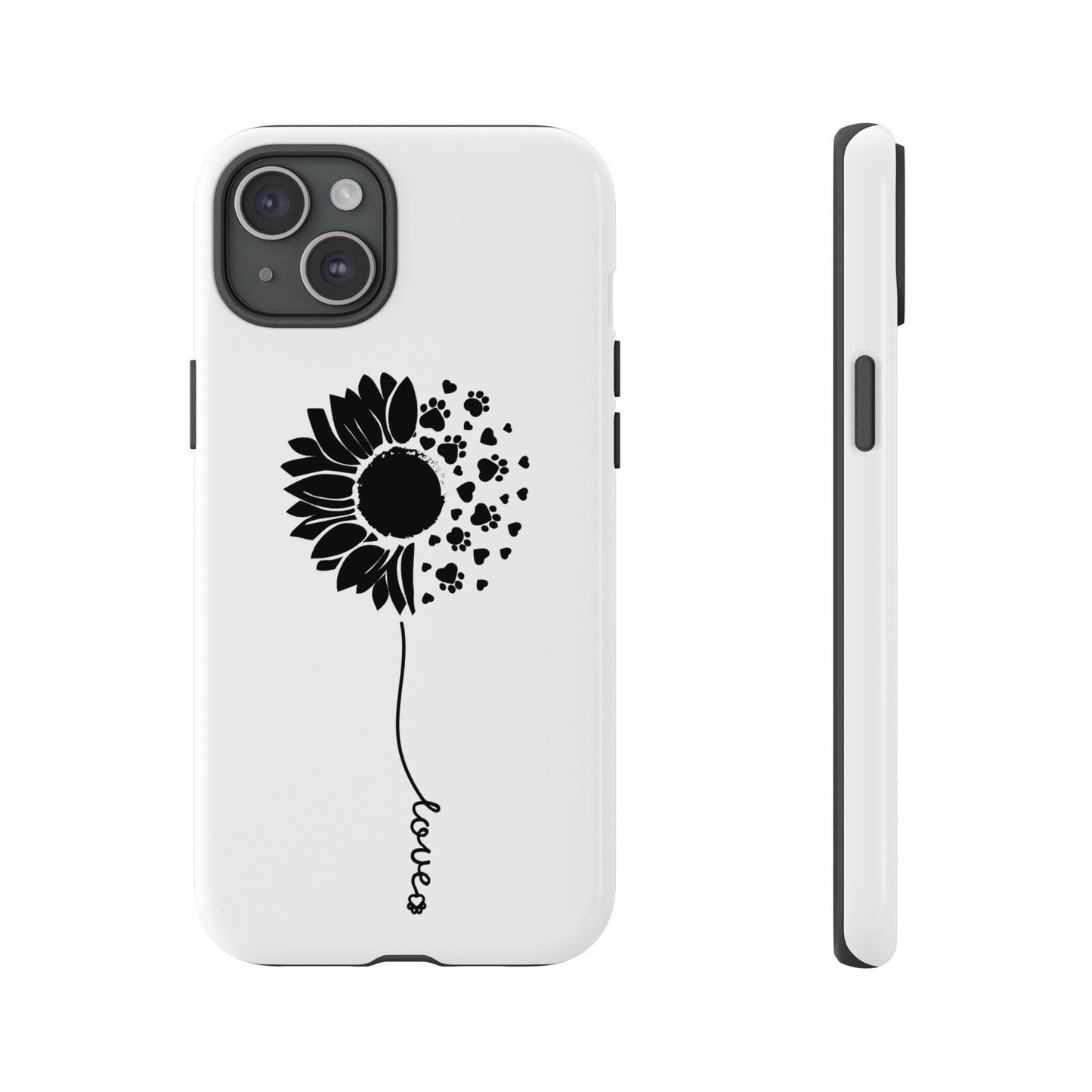 Phone Case Sunflower Paw Love Collection