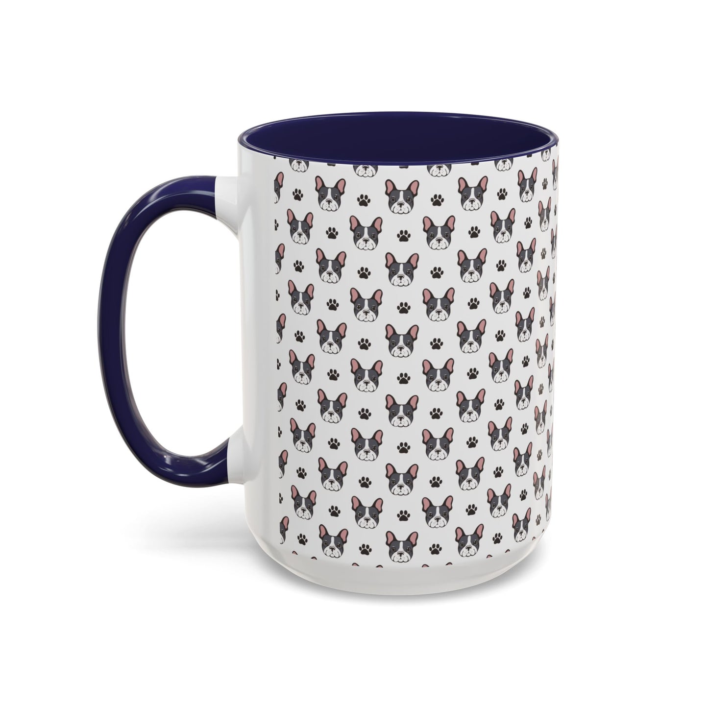 Cute French Bulldog Accent Coffee Mug | Pet Lover Gift, Animal Mug, Dog Lover Coffee Cup, Gift for Dog Owners, Frenchie Design