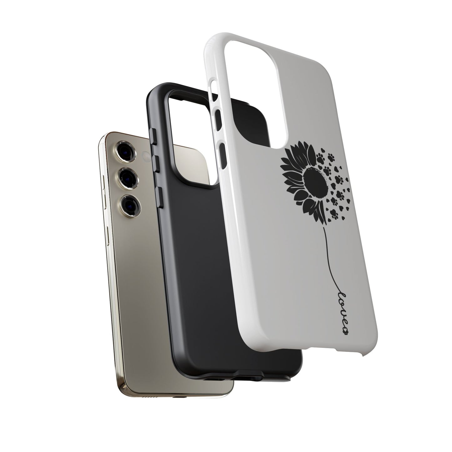 Phone Case Sunflower Paw Love Collection