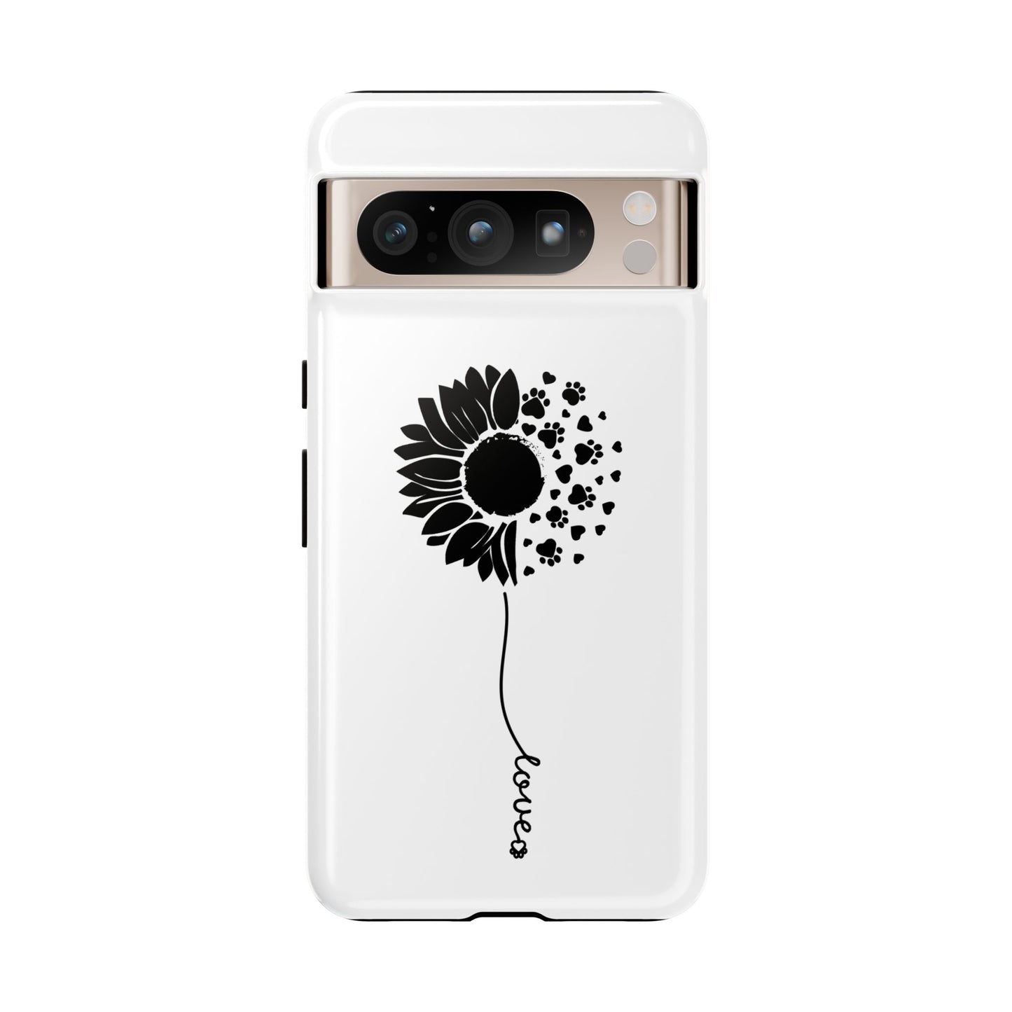 Phone Case Sunflower Paw Love Collection