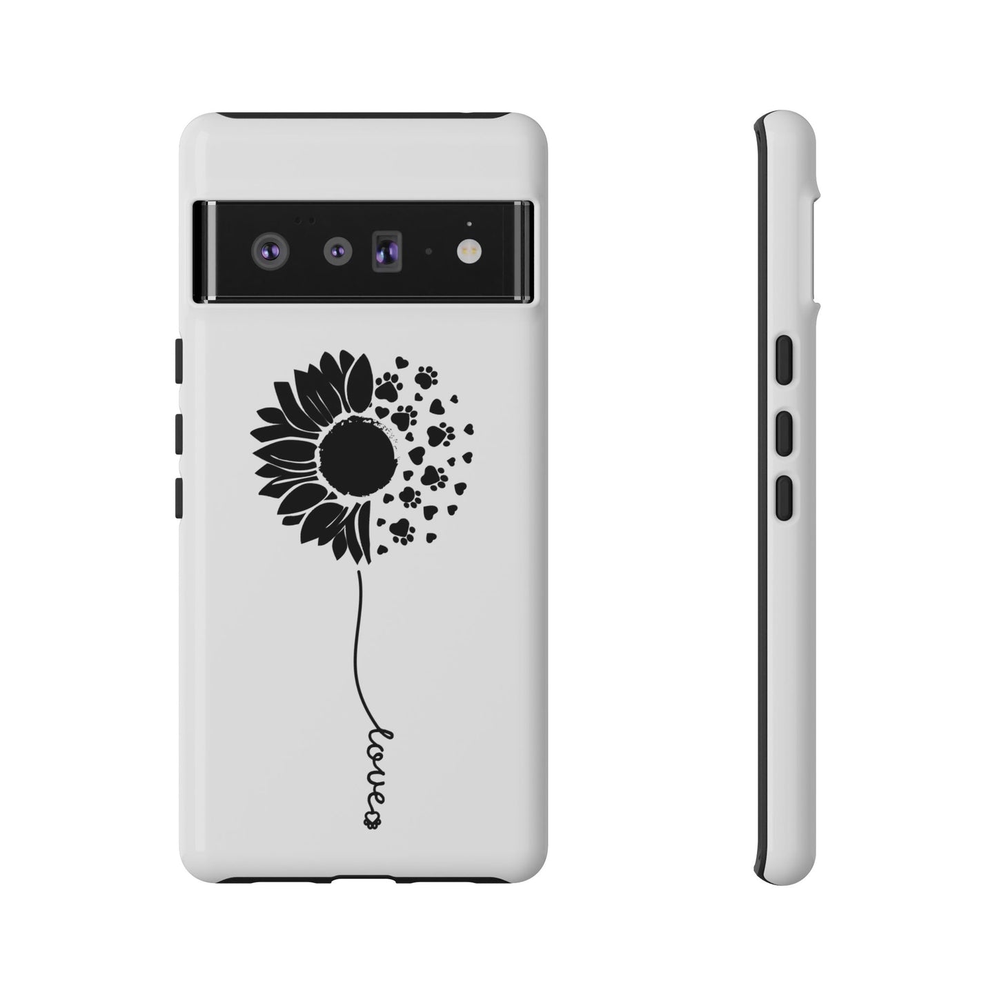 Phone Case Sunflower Paw Love Collection