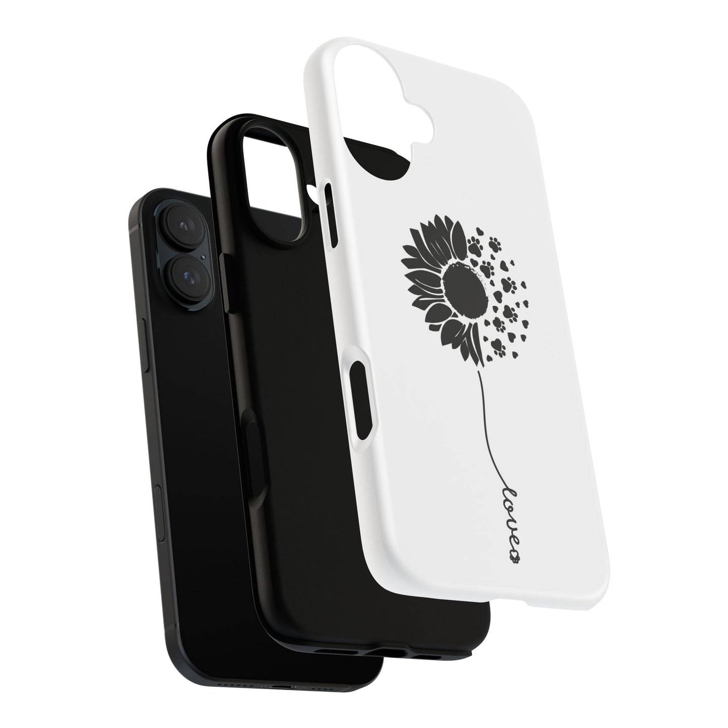 Phone Case Sunflower Paw Love Collection