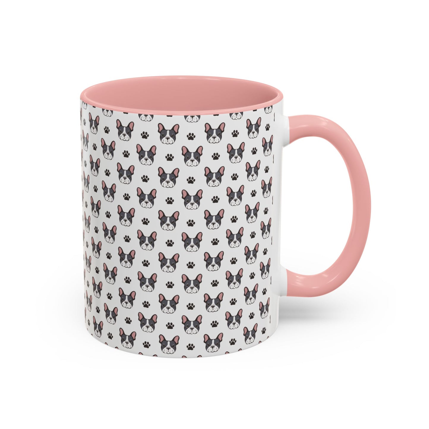 Cute French Bulldog Accent Coffee Mug | Pet Lover Gift, Animal Mug, Dog Lover Coffee Cup, Gift for Dog Owners, Frenchie Design