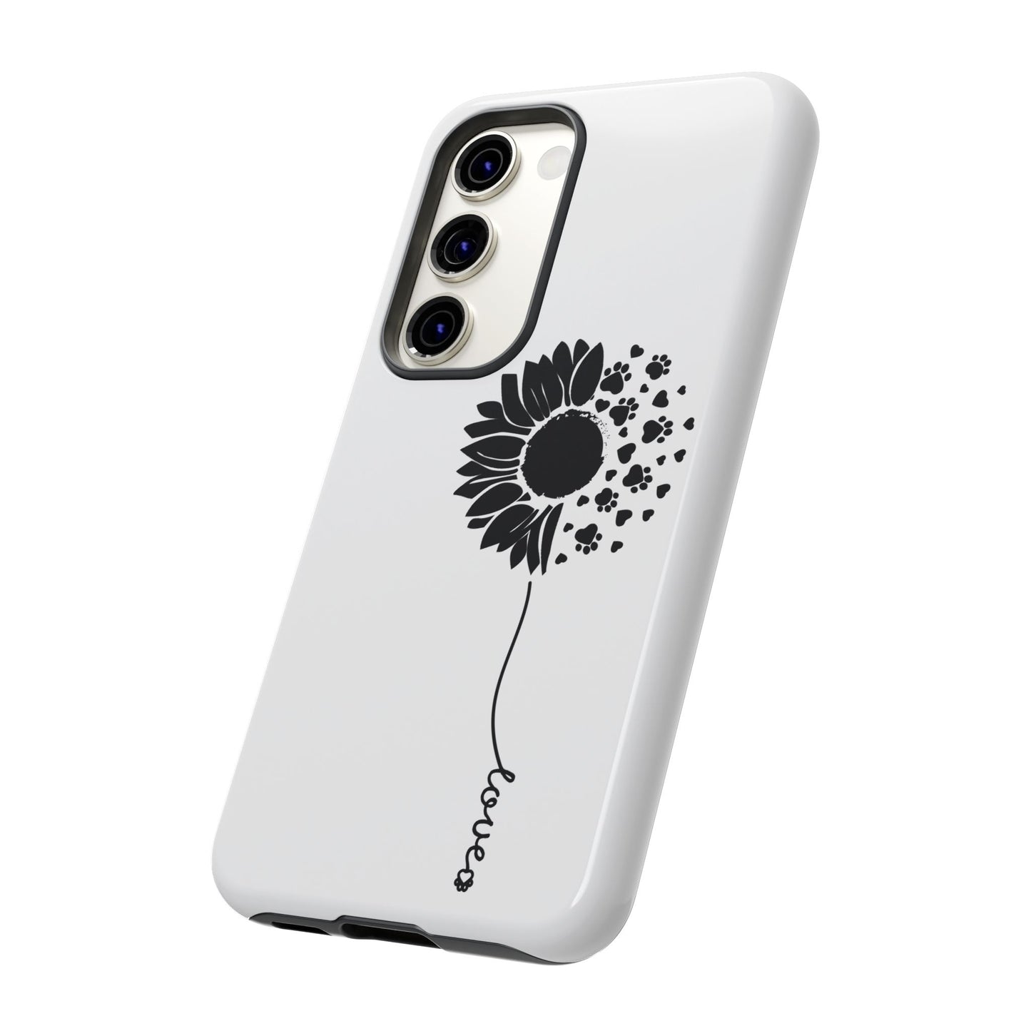 Phone Case Sunflower Paw Love Collection