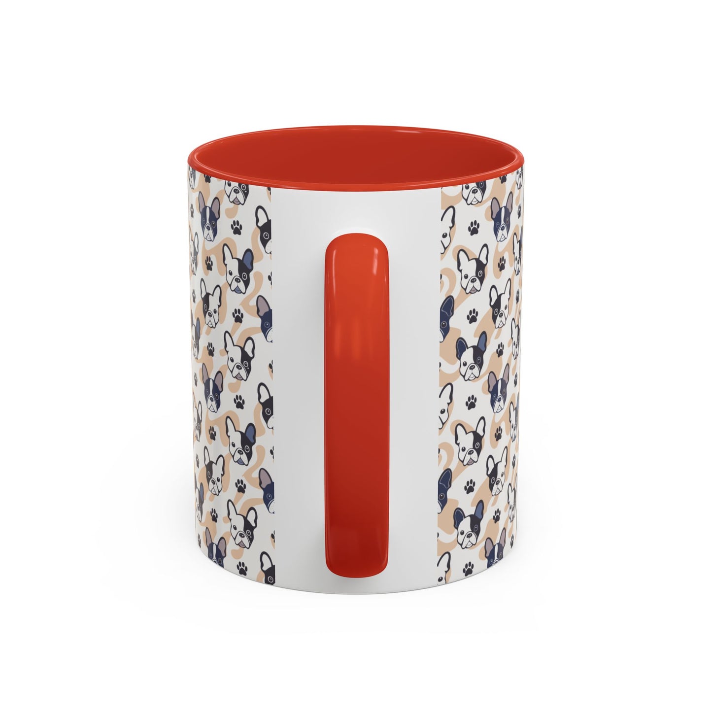 Cute Frenchie Print Coffee Mug - Perfect Gift for Dog Lovers, Animal Enthusiasts, Birthday Present, Home Office Decor, Pet Memorial