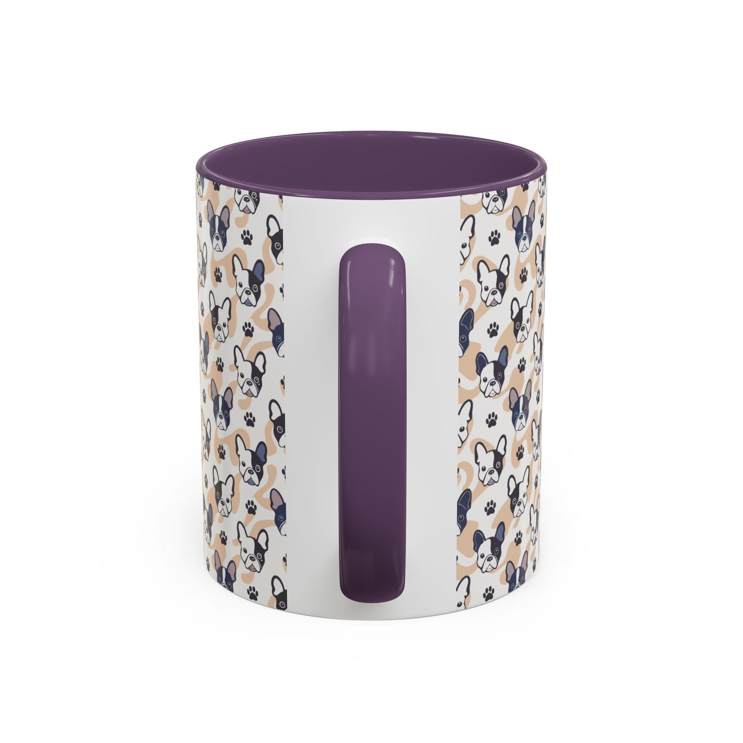 Cute Frenchie Print Coffee Mug - Perfect Gift for Dog Lovers, Animal Enthusiasts, Birthday Present, Home Office Decor, Pet Memorial