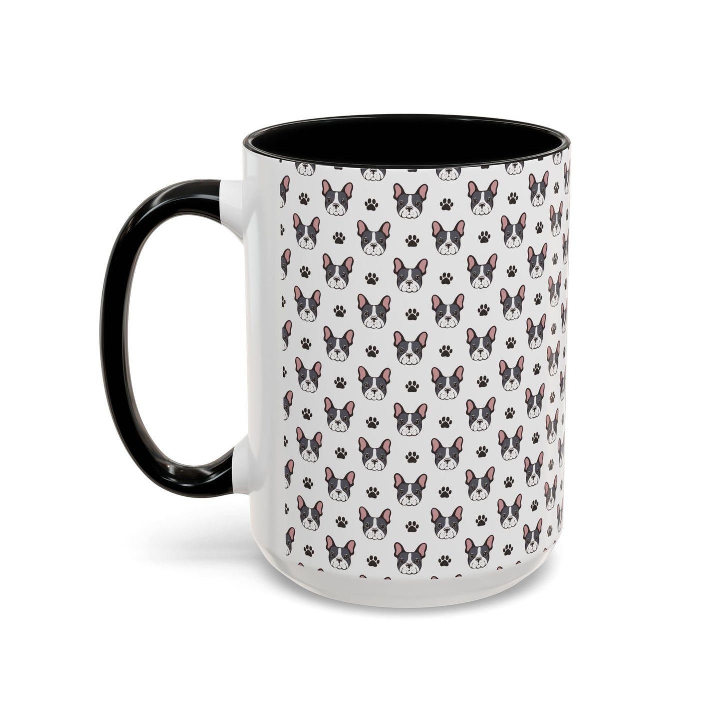 Cute French Bulldog Accent Coffee Mug | Pet Lover Gift, Animal Mug, Dog Lover Coffee Cup, Gift for Dog Owners, Frenchie Design
