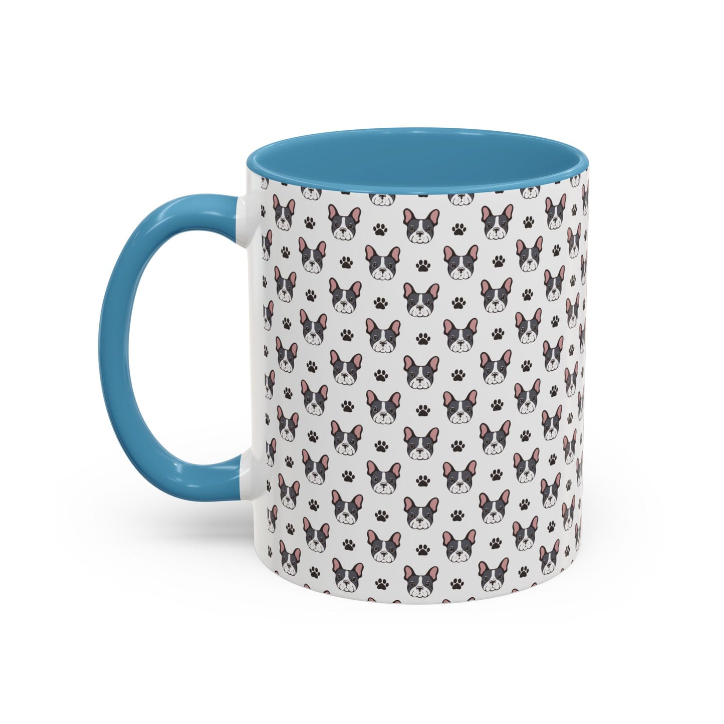 Cute French Bulldog Accent Coffee Mug | Pet Lover Gift, Animal Mug, Dog Lover Coffee Cup, Gift for Dog Owners, Frenchie Design